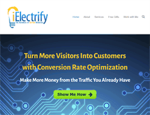 Tablet Screenshot of ielectrify.com